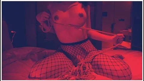 Endless Orgasm(1) Asian Slave Bondage In Fishnet Clit Slut 50