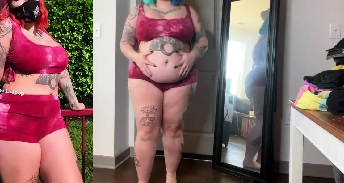 BBW Outgrown Clothes from Skinny Era (w/ Comparison