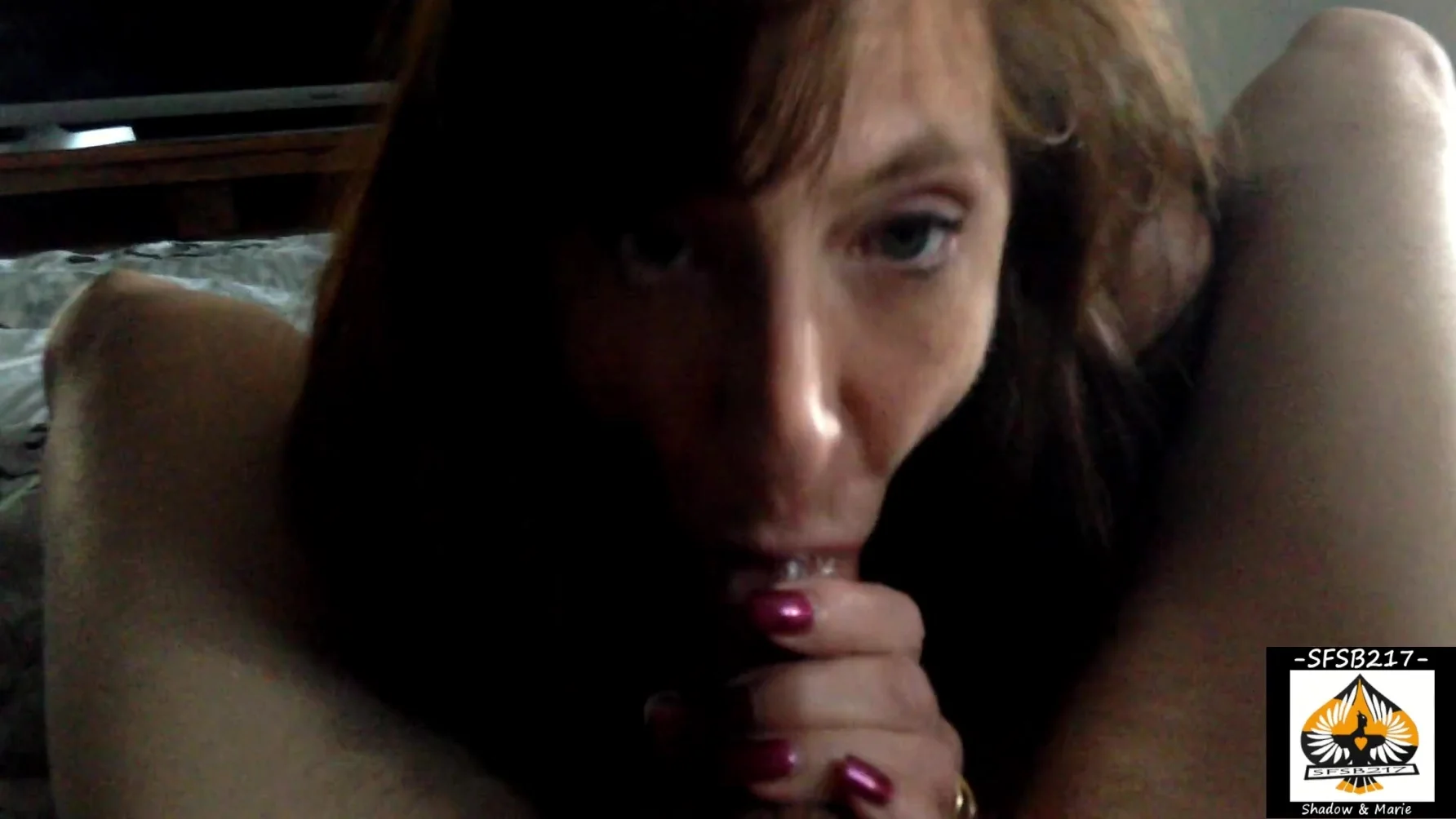 Sexy Milf Marie No Make Up Just Sucking