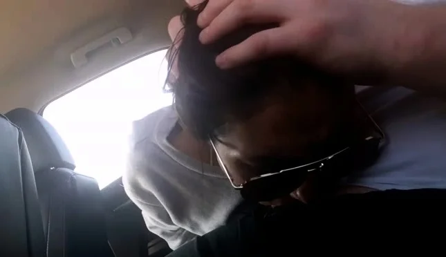 Tinder first date and fucking in the car