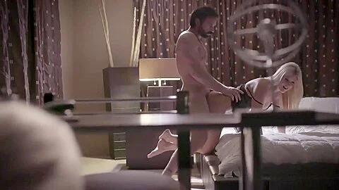Milf step mom and daught cock sharing blowjob