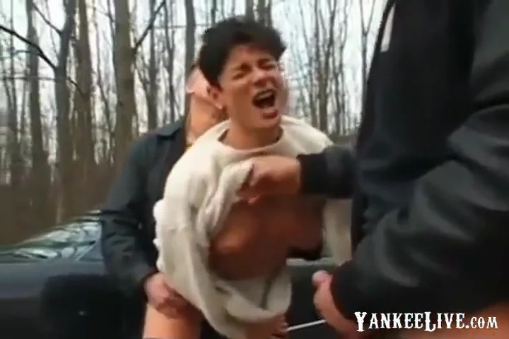 Dogging - Mature Girl Fuck By 2 Mens Near The Forest