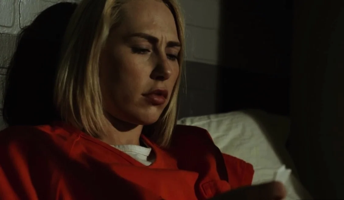 Horny babes Alison Rey and Carter Cruise lesbian sex in jail