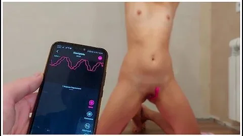 Bound Slave Gets Orgasm Control With Lovense Lush