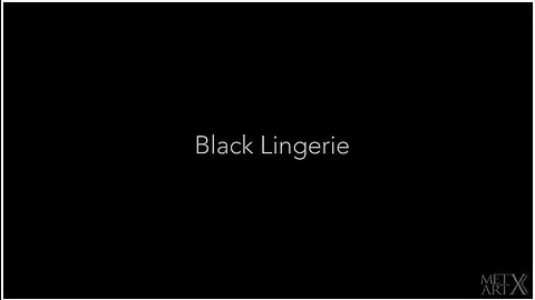 Black Lingerie - Cara Mell