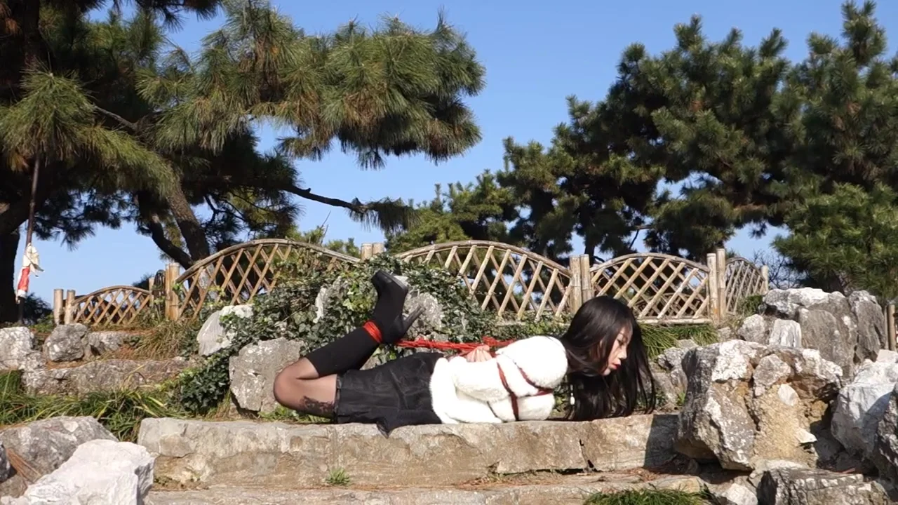 Outdoor Sweater Bondage