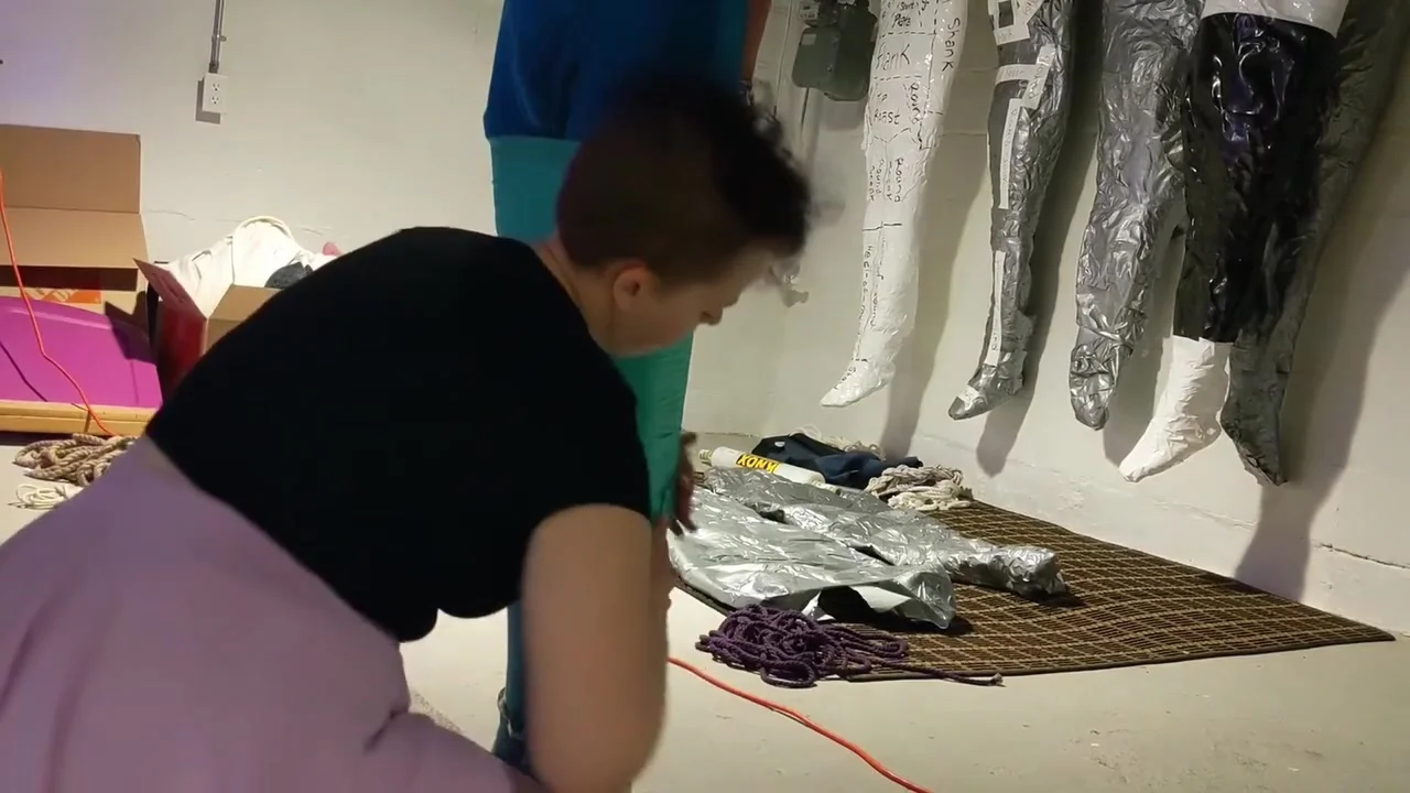 Mummified Blowjob