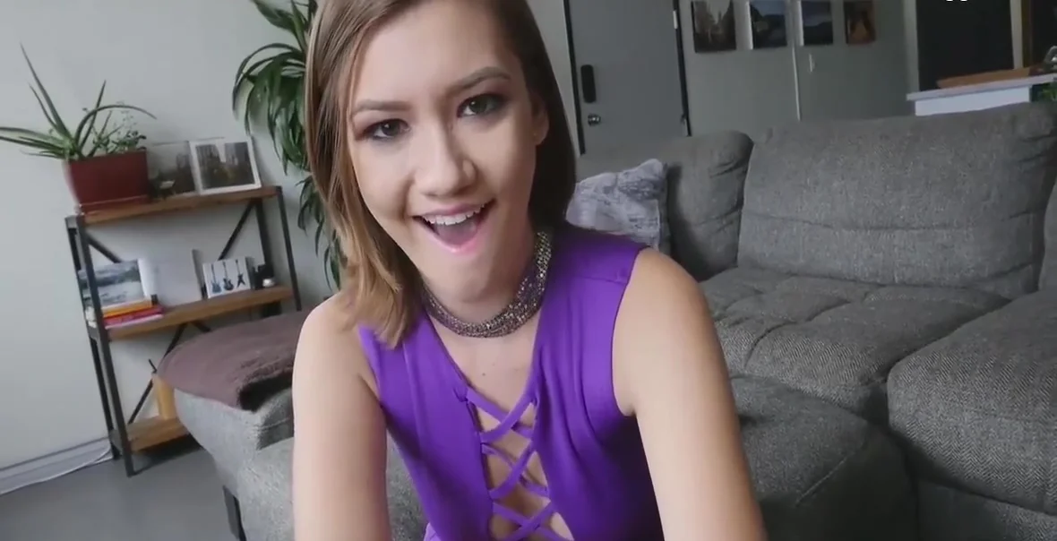 Hot teen 18+ wants to be tied up. Cute whore fucked hard - Riley Mae