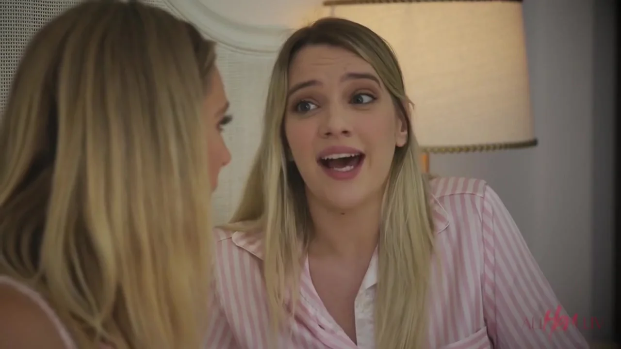 Lesbian Step mom and 2 Step daughters trapped in a closet