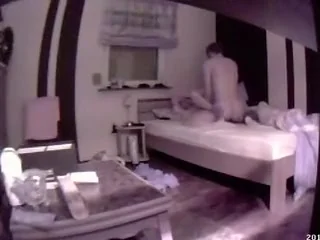 Real passion between a horny couple in bed