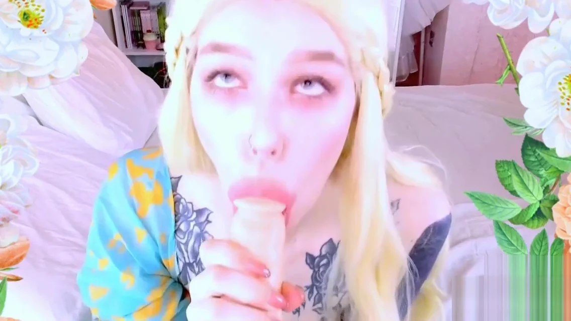 Daenerys Targaryen help you cum Blowjob cosplay GOT ahegao teen 18+