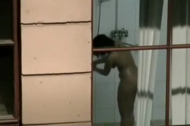 Stunning naked girls across the street