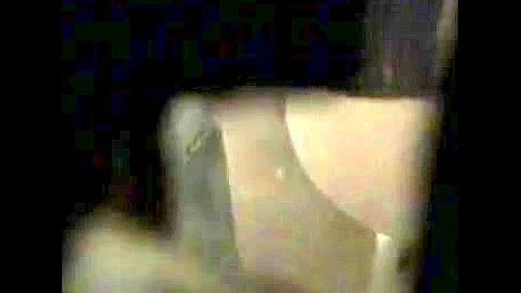 Voyeur window video of a couple dancing and a naked ass