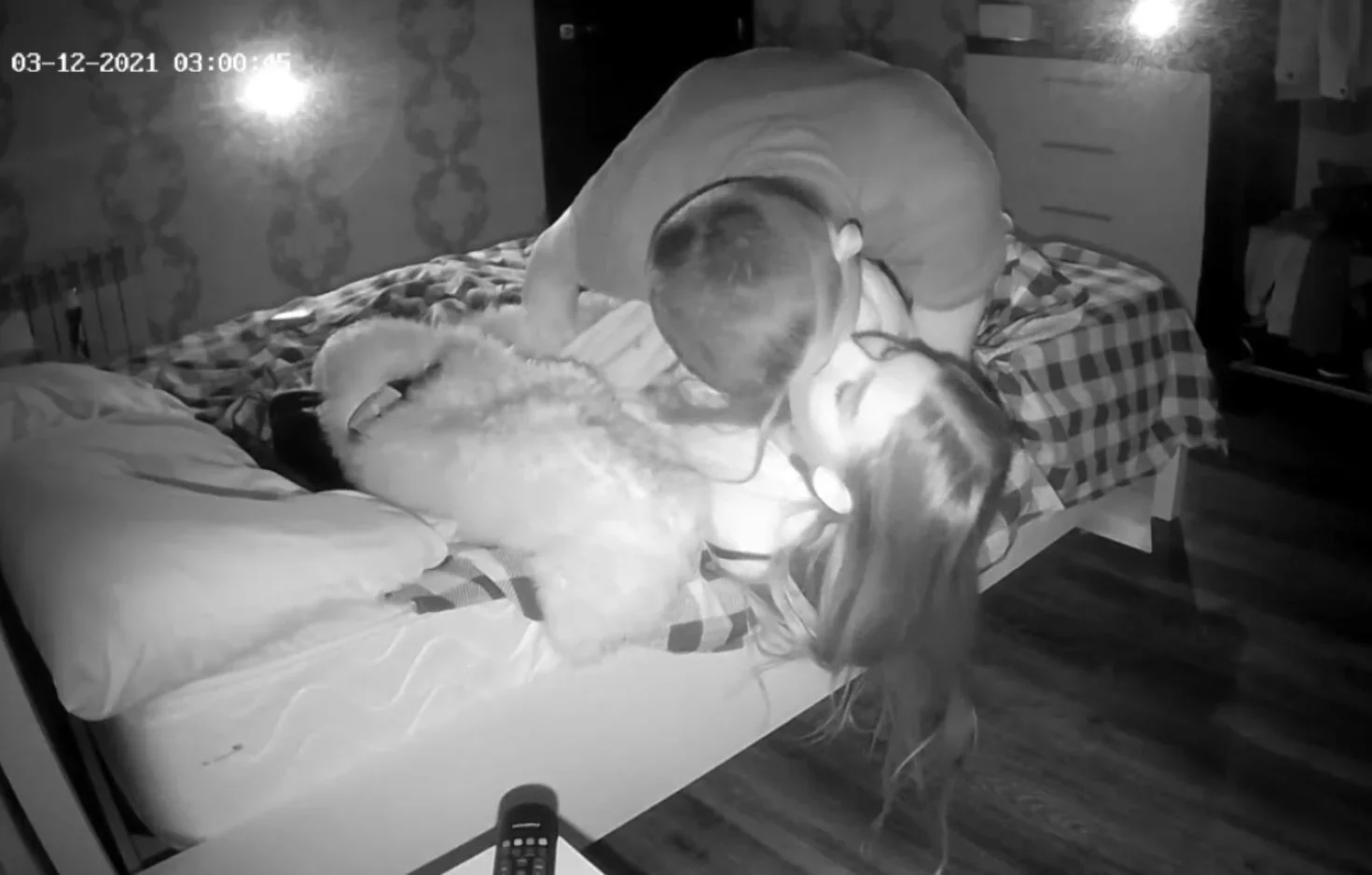Friends interrupt sex with an incredible pretty teen 18+