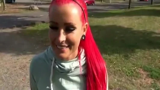 Public Pickup of Hottie German Pussy and Fucking Her in Park