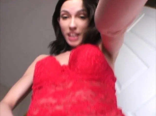 Cock-hungry young tart uses a sex machine to get herself off