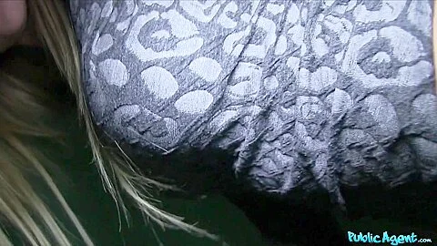 Karina in Tall blonde fucks for money - PublicAgent