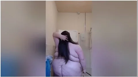 Ssbbw Sexy Fat Girl Strip Jiggle Belly