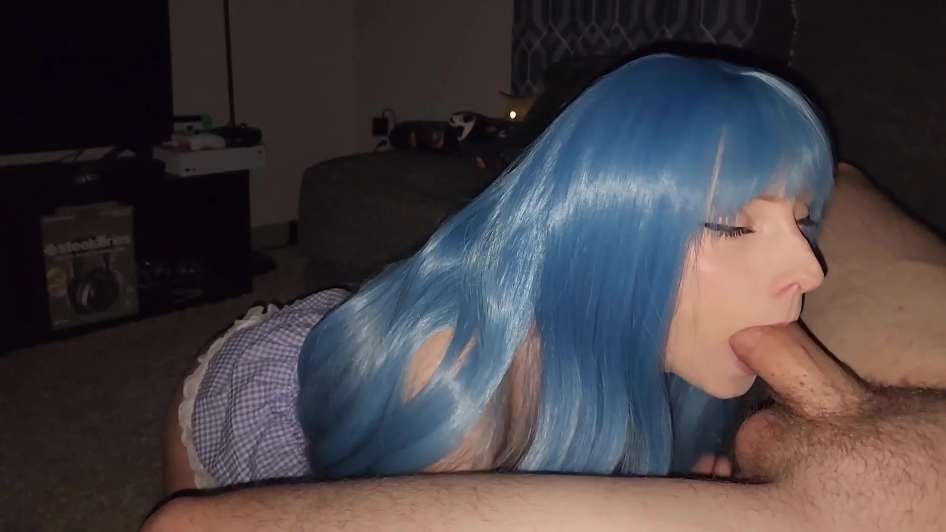 Anime Girl - Worships Cock