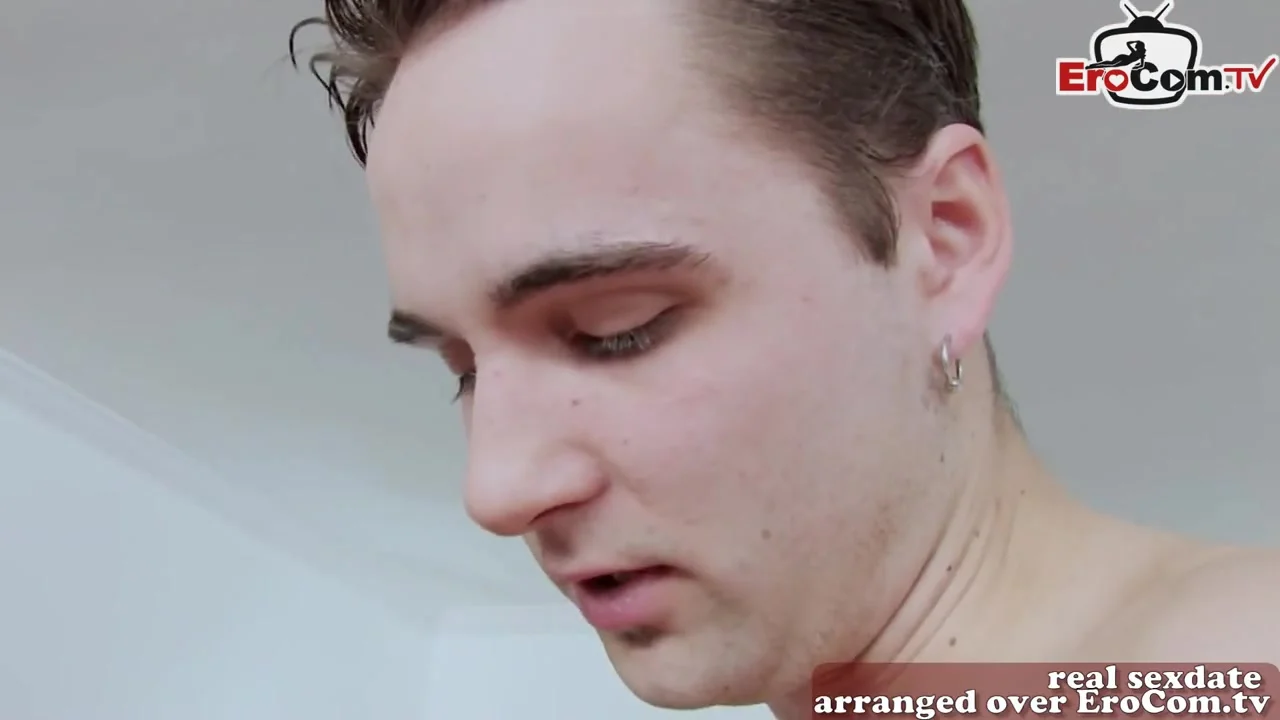 Pretty British Brunette Teen Learns To Fuck