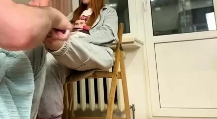 Amateur real femdom foot servitude – Scrubs foot dust of