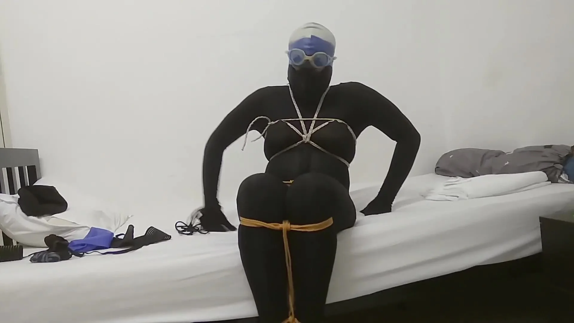 Night Of Painful Bondage, Crushing Clamped Nipples