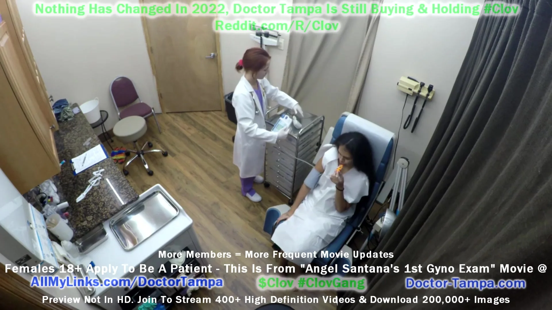 Become Give Angel Santana 1st Gyno Exam Ever Caught On Camera For You To Jerk It Too!! With Doctor Tampa