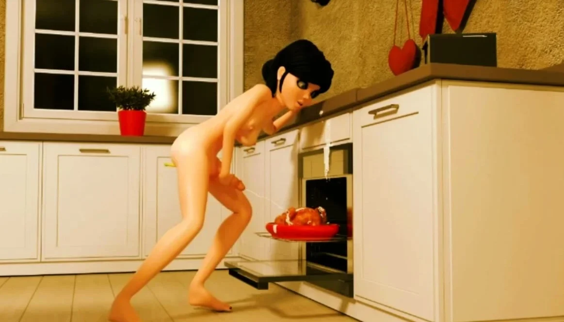 Petite cock dickgirl fucks shemale MILF - 3D FUTA ANIMATION