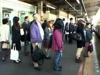 Asian Public Mall Masturbation