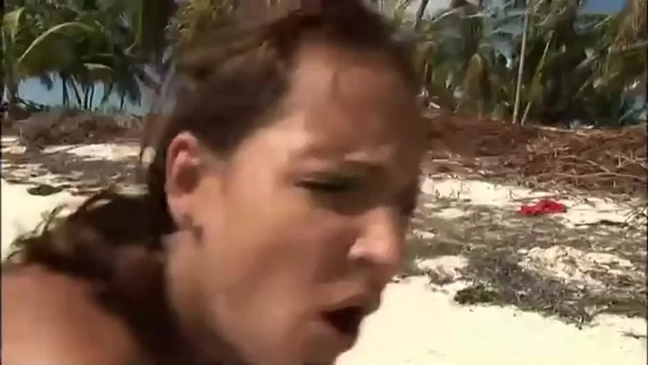 18 Years In Hot Sex With Two Tanned Whores On The Exotic Beach