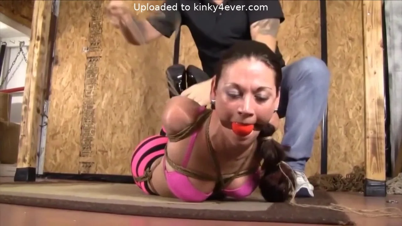 Young Woman Tied 01