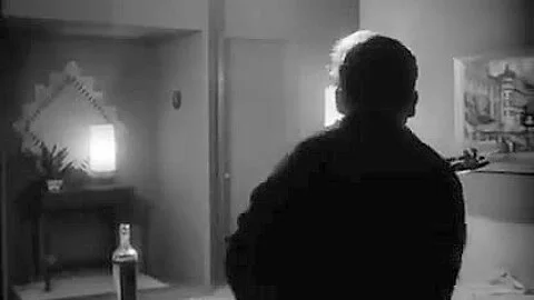Black and white retro porn with a slut tying her bf