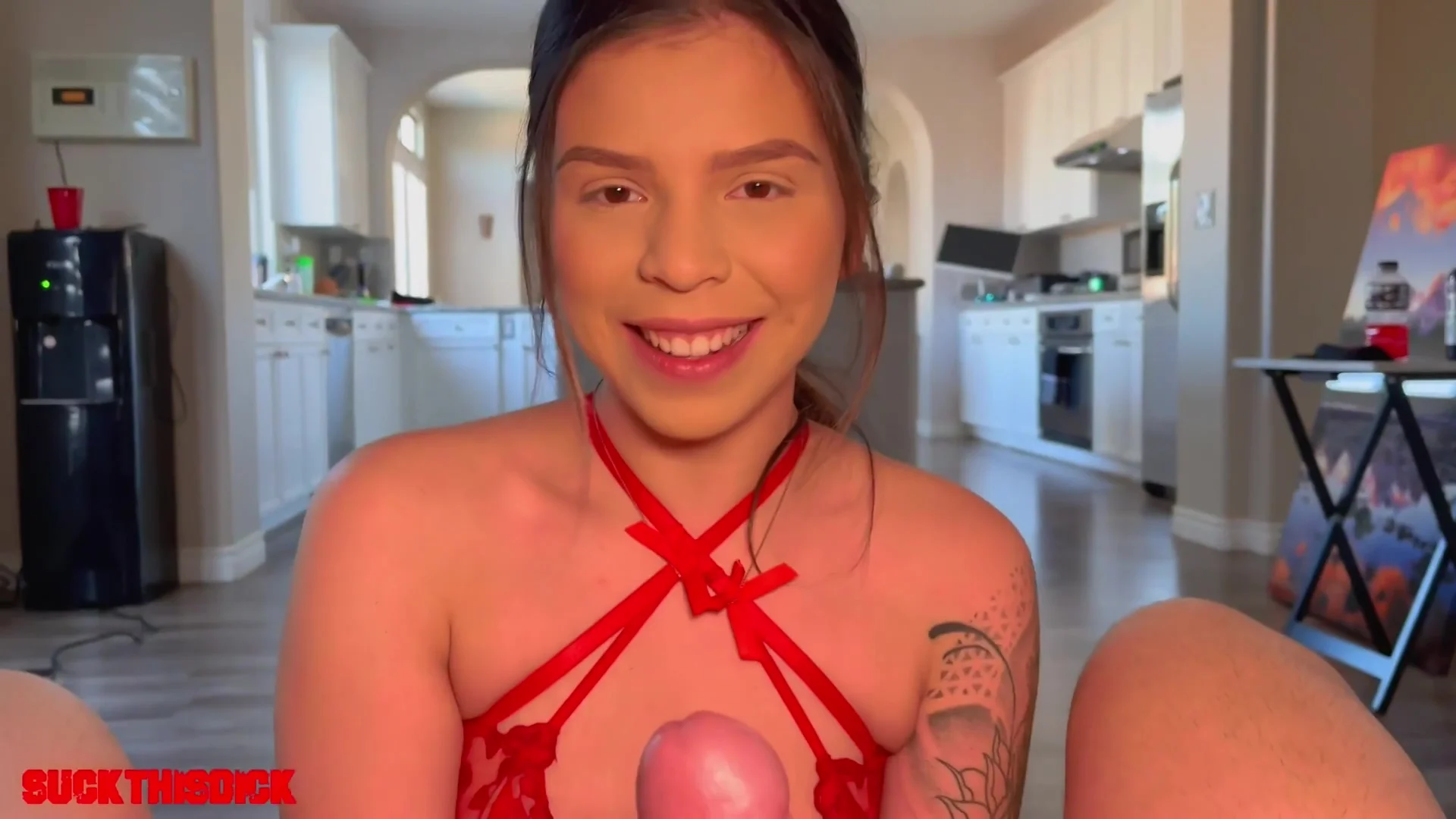 Marley Maddens Sloppy Deepthroat Blowjob