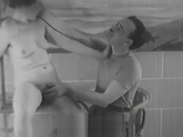 Nice Boy is Having Fun with His Babe (1920s Vintage)