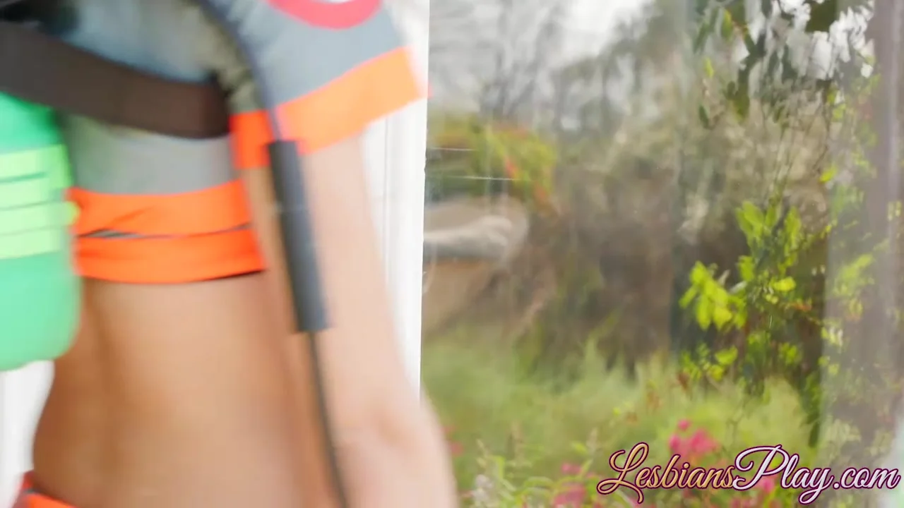 Cute Jillian Janson squirts after Ember Stone pleases her cunt