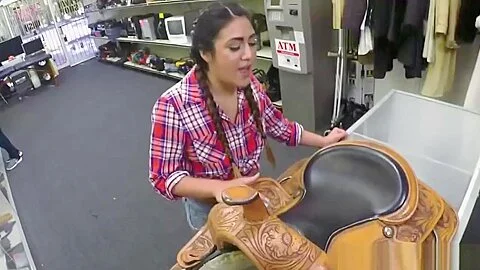 Amateur Babe Lexie Banderas hardcore anal sex for money