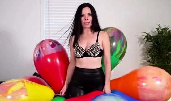 JJ Balloon Inflatables Femdom Mistress Destroys Your