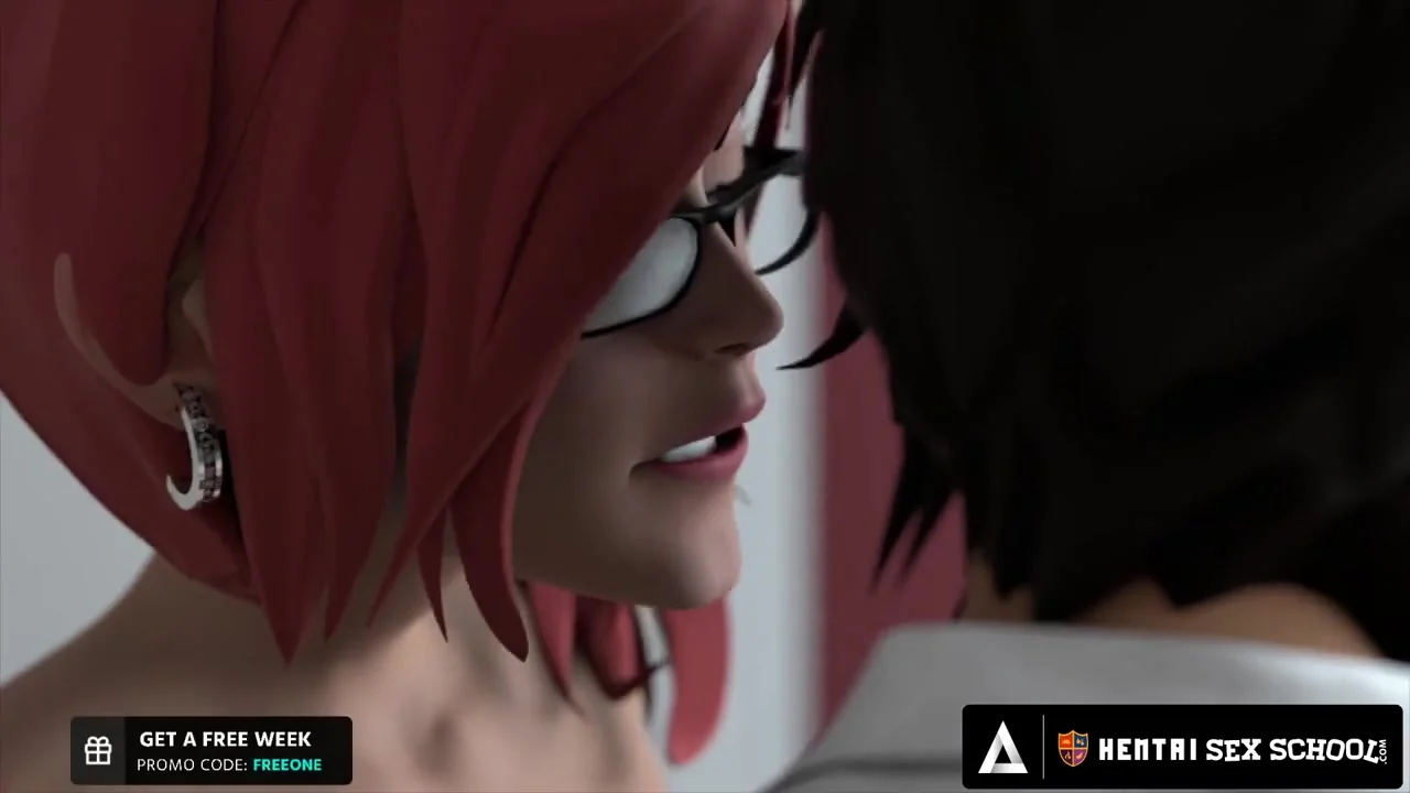 HENTAI SEX UNIVERSITY - Big Dick student 18+ Impresses MILF Principal With Second Round After CREAMPIE!