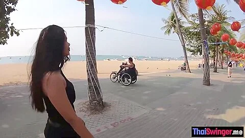 Big Booty Asian teen 18+ Slut Sucking Big Dick Before Rough Doggystyle Fucking