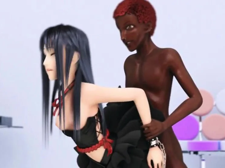 Lusty heartbreaker gets into a threesome with two insatiable guys