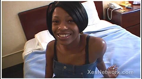 Petite Black Teen 18+ Does Her First Time On Camera In Amateur Pov Video