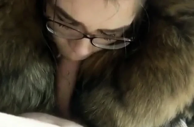Racoon fur blowjob
