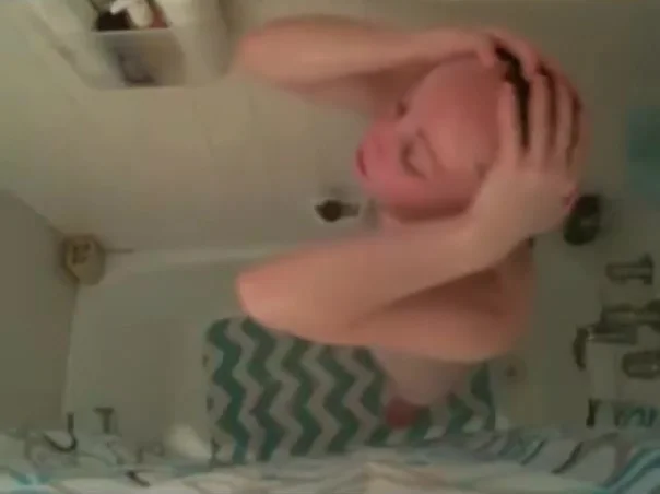 Long Haired Shower, Masturbating, Tits, Long Hair, Hair