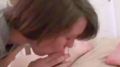 Accidental cum in mouth