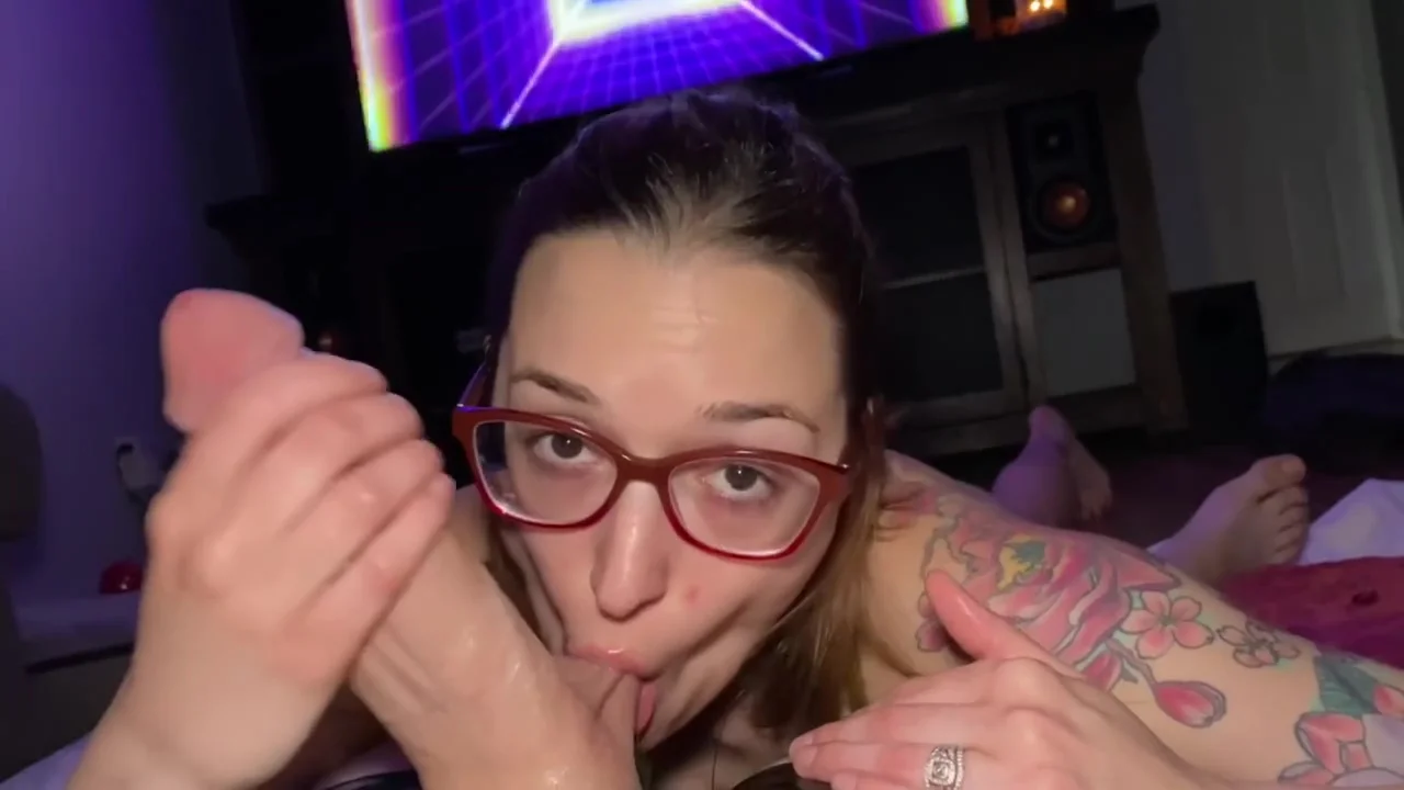 Sucking Hubby’s Big Cock Pt. 1