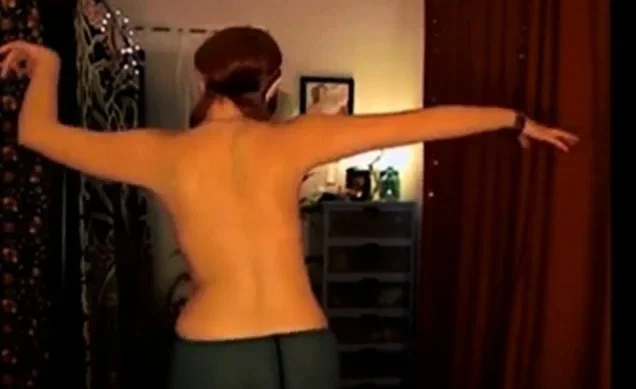 Turkish Webcam Girl's Topless Dance