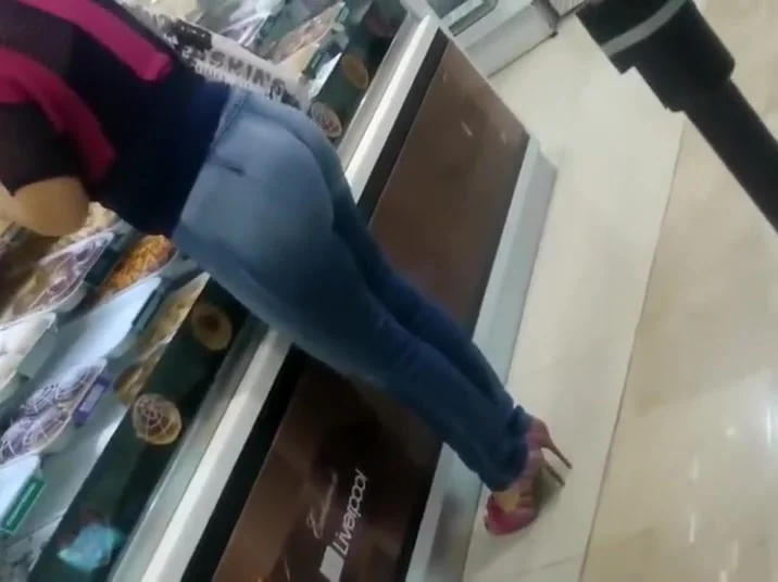 Hot milf by the pastry stand