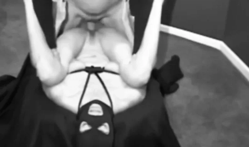 Soaking my submissive slut in cum