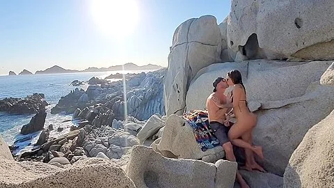 Johnny Sins And Kissa Sins - Epic Public Vacation Beach Sex