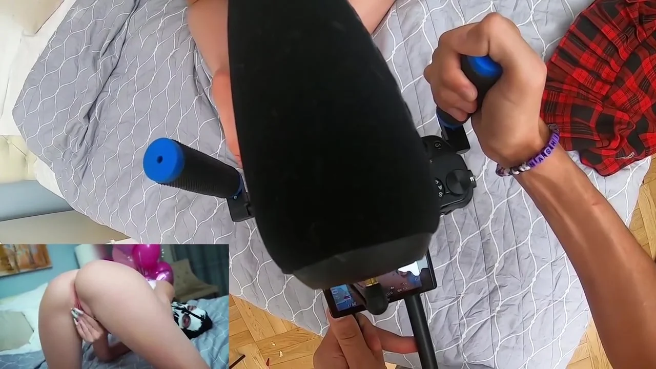Bts - Behind The Scenes Footage Of How A Porno Girl Masturbates Solo